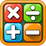 math duel: two player math game android application logo